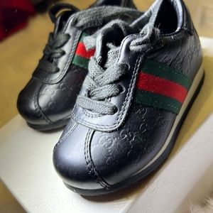 Black baby Gucci shoes